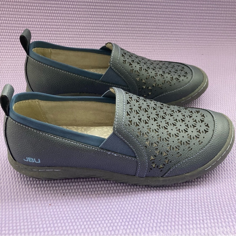 JBU by Jambu Women's Bellflower Loafer Flat Blue 9.5